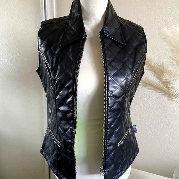 #30 Parasuco | Vintage 80s Quilted Motorcycle Jacket | Size: Medium - Picture 2 of 8